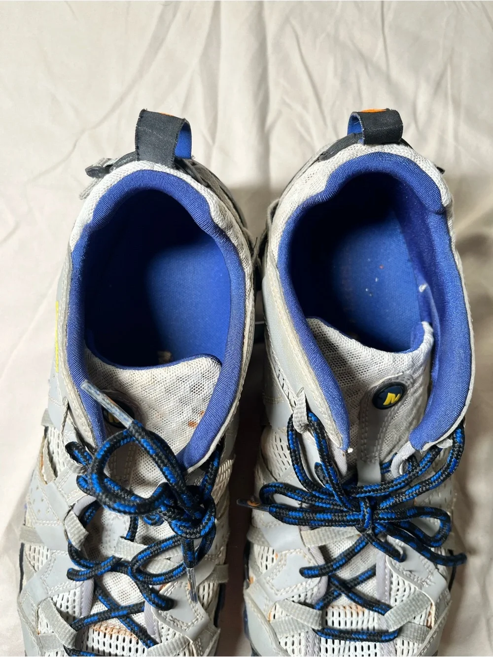 Merrell WaterPro Maipo Gray and Navy Men's Hiking Shoes